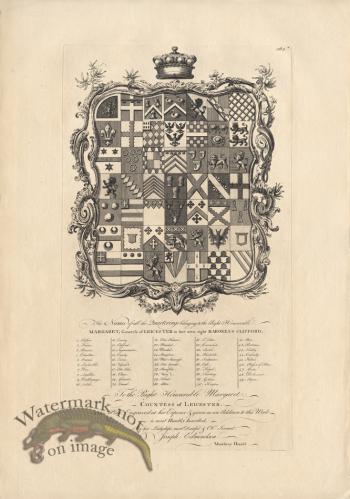 Baronagium Genealogicum Crest 363
